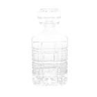 Garrafa Whisky De Cristal Brooklyn 850Ml - Wolff