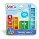 Garrafas sensoriais hand2mind Numberblocks de uma a cinco crianças de 3 a 5