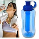 Garrafinha De Água Squeeze Pequena Tubo Gelo - 600Ml Barato
