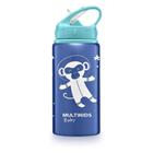 Garrafinha de alumínio Multikids Refresh azul 500ml