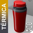 Garrafinha essencial 650ml acampamento trabalho app