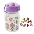 Garrafinha Squeeze Infantil 500ml com Adesivos 3d Sortidos - Top Util