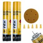 Gás para isqueiro cilindro refil lighter 300ml nautika