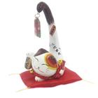 Gato da Sorte Porcelana Decorativa Maneki Neko Boa Fortuna - Luthi Comércio de Presentes