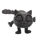 Gato dengoso articulado flexível impressão 3D 24cm