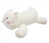 Gato Pelúcia Bege Deitado 37cm XT8880M-B - Fofy Toys