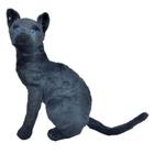 Gato preto de pelúcia gato preto animais de pelúcia, 3pcs kawaii