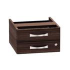 Gaveteiro Aéreo Com 2 Gavetas PE40 Pandin Walnut