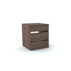 Gaveteiro Interno Com 03 Gavetas PE 50 Pandin Walnut