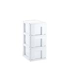 Gaveteiro Paris Todo Branco 3 Gavetas Agraplast 1101