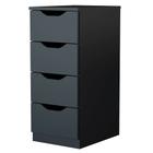 Gaveteiro Viena 4 GV Preto