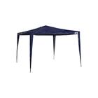 Gazebo 3m x 3m Ráfia Azul