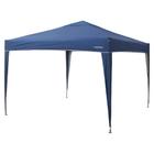 Gazebo Articulado Sanfonado Nautika Trixx 3 x 3 Metros Azul