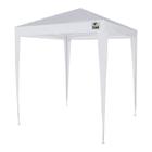 Gazebo tenda desmontável branco 2m x 2m