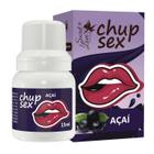 Gel Chup Sex Óleo Comestível Algodão Doce - Oral - Lubrificante