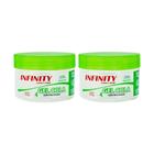 Gel Cola Infinity Looks Verde 300G - Kit Com 2Un