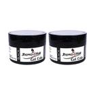 Gel Cola Jhow Hair 240G Black Extra Forte - Kit Com 2Un