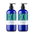 Gel de banho para sabonete líquido EO Grapefruit and Mint 480 ml (pacote com 2)