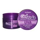 Gel de Cabelo Super Fixação Cola Uva Fio e Forma 240g. Kit com 03 Unidades