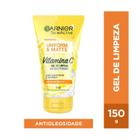 Gel de Limpeza Facial Garnier SkinActive Uniform & Matte Vitamina C 150g