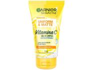 Gel de Limpeza Facial Garnier Uniform e Matte - Vitamina C Antibacteriano 150g