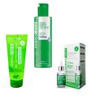Gel de Limpeza Facial + Serum Efeito Secativo Com Ácido Salicílico + Ativador Facial