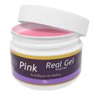 Gel de unha Piubella Pink Real Gel Unhas de gel 28 gr