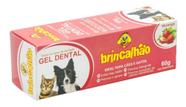 Gel Dental Morango Para Cães E Gatos 60g Brincalhão