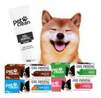 Gel Dental Pet Clean Para Cachorros Cães E Gatos 4 Sabores 90g - Pet Clean