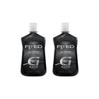 Gel Fixador Fixed Black Fixaçao 6 Preto 500G-Kit C/2Un