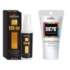 Gel lubrificante 7 sensaçoes e lis in conforta relação kit