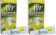 Gel nasal AYR Ayr Saline com Aloe calmante de 15 mL (pacote com 2)