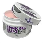 Gel Piubella Pink Lu3 Pró 28g Gel de Unha