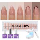 Gel Press On French Nails Btartbox Nails XCOATTIPS Skin Tons