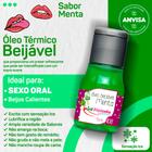 Gel térmico beijável para sexo oral e massagem hot ou ice 15ml la pimienta (varios sabores) sex shop