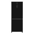 Geladeira Black Glass Panasonic Frost Free 425L Porta de Vidro Preta 220V