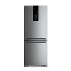 Geladeira Brastemp 447 Litros Frost Free Inverse com Smart Flow e Fresh Box Inox BRE57FKANA - 127V