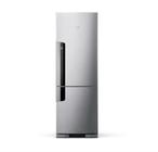 Geladeira Consul Frost Free Duplex 397 litros Evox com freezer embaixo - CRE44BK