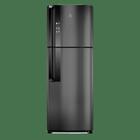 Geladeira Electrolux Top Freezer Frost Free 474LEfficient Black Inox Look com Autosense (IF56B)