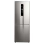 Geladeira Frost Free 490L Efficient com AutoSense Inverse Inox Look IB7S Electrolux