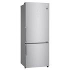 Geladeira LG Bottom Freezer Inverter 451 Litros Inox 110V GC-B659BSB