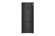 Geladeira LG Inverter Bottom Freezer 451 litros Black - GC-B569NQLC
