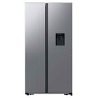 Geladeira Side by Side RS57 SmartThings Inox com Dispenser de Água, AI Energy Mode e SpaceMax 560 Litros Samsung
