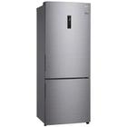 Geladeira Smart LG Bottom Frezer 451L Frost Free Inverter Inox