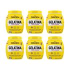 Gelatina Capilar Origem 400g Super Fixacao - Kit C/ 6un