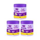 Gelatina Hidran 500G Tenho Cachos Day After - Kit Com 3Un