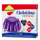 Gelatina Lowçucar Sabor Amora 10G