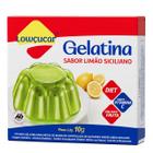 Gelatina Lowçucar Sabor Limão Siciliano 10G