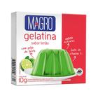 Gelatina Magro com Sucralose Sabor Limão 10g