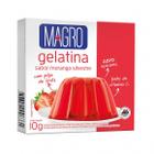 Gelatina Magro Com Sucralose Sabor Morango Silvestre 10G